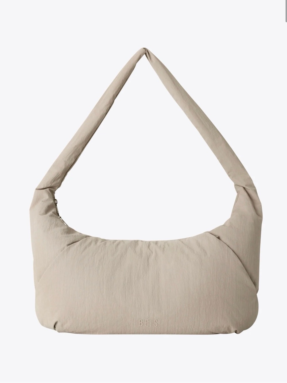 BEIS The Oversized Crescent Catchall In Oat
